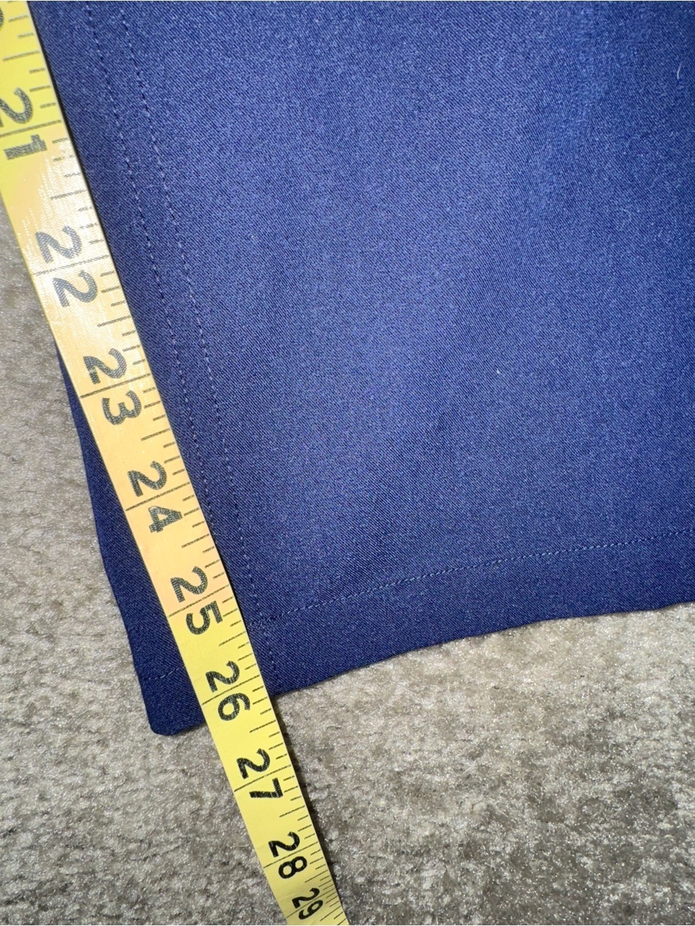 Figs Livingston style Navy Blue Drawstring Scrub Pants SMALL/Petite - Picture 7 of 8